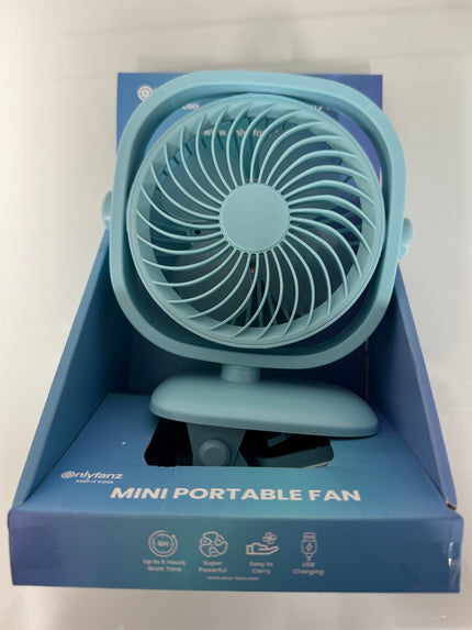 Rechargeable Mini Clip-On Fan