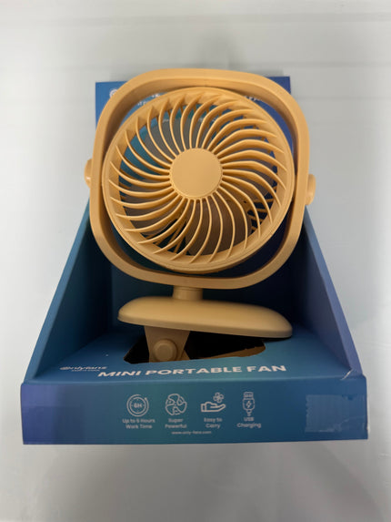 Rechargeable Mini Clip-On Fan