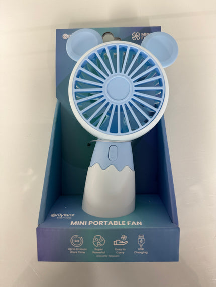 Rechargeable Mini Fan With Ears