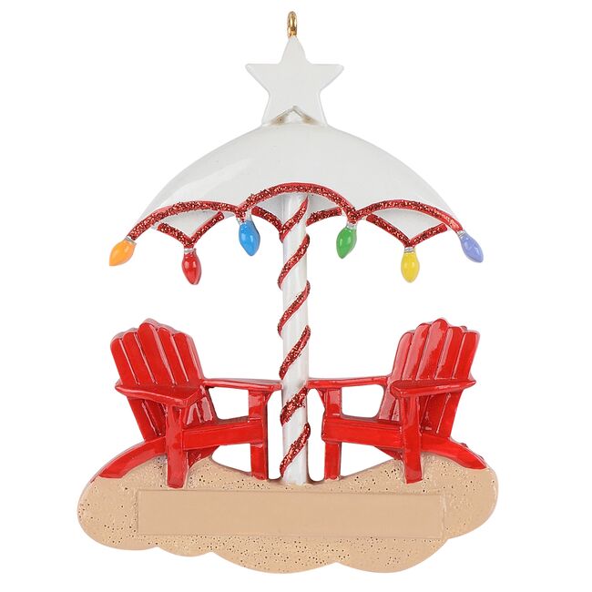 Christmas Umbrella Personalized Christmas Ornament