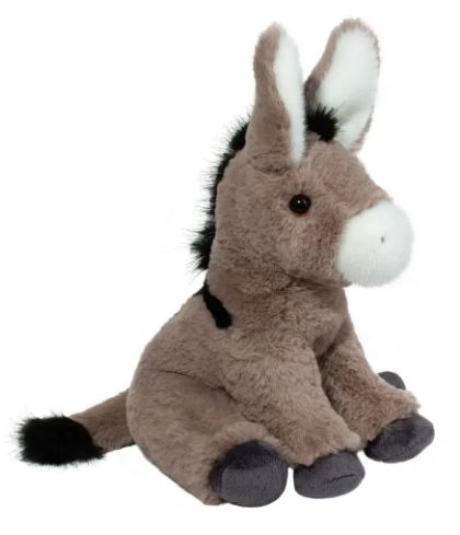 Donkey Jackie Plush Stuffy Stuffed Animal