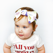 Little Love Purple Hearts Headband Bow