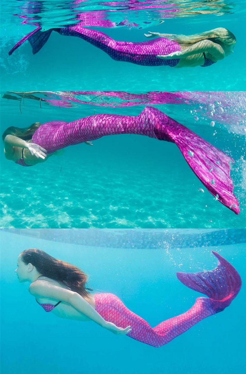 Mermaid Tail Monofin Set- Assorted