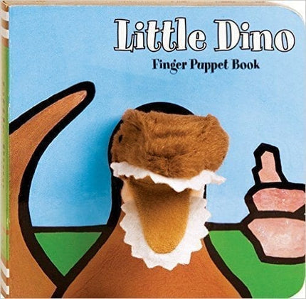 Finger Puppet Board Book- Little Dino