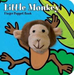 Finger Puppet Board Book- Little Monkey