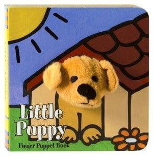 Finger Puppet Board Book- Little Puppy