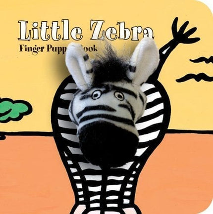 Finger Puppet Board Book- Little Zebra