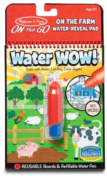 Water Wow! On the Go Travel Activity - Farm Animals