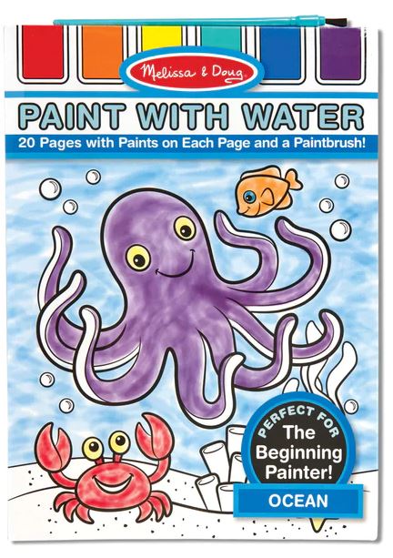 Ocean Paint with Water Kids' Art Pad