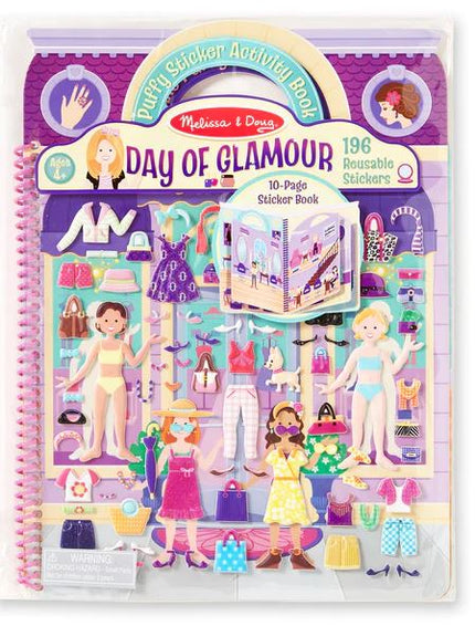 Puffy Sticker Activity - Day of Glamour