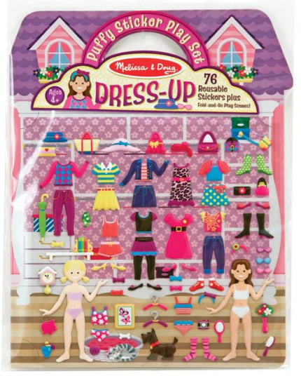 Puffy Sticker Set- Dress Up