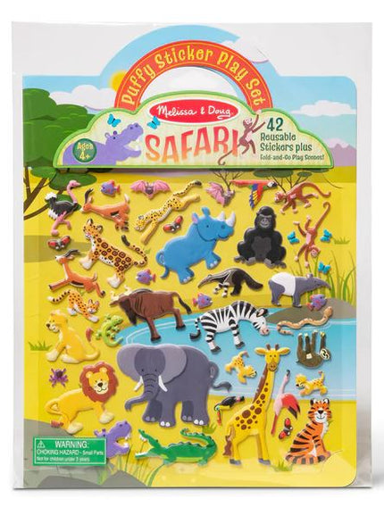 Puffy Sticker Set- Safari