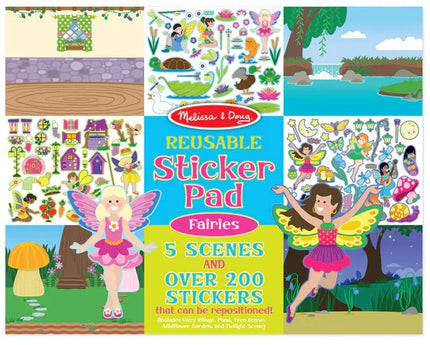 Reusable Sticker Pad - Fairies