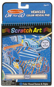 Scratch Art! On the Go Travel Activity - Vehicles