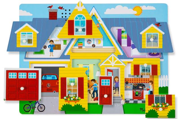 See and Hear Puzzle Around The House