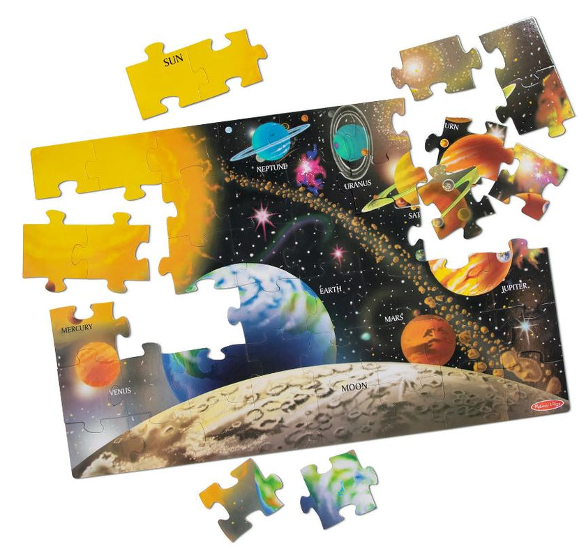 Solar System Floor Puzzle - 48 Pieces