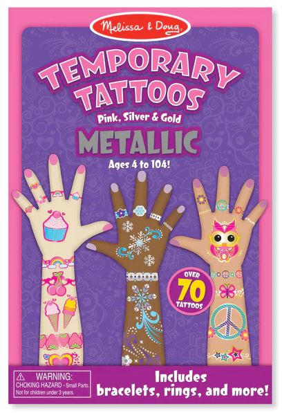 Temporary Tattoos- Metallic