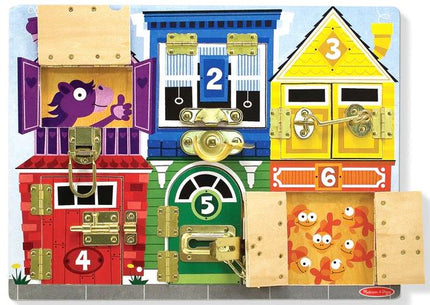 Wooden Latches Board Toy