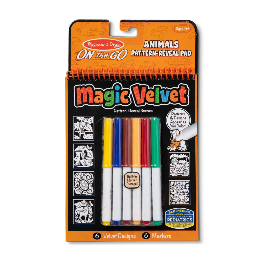 Magic Velvet On The Go Activity Pad - Animals