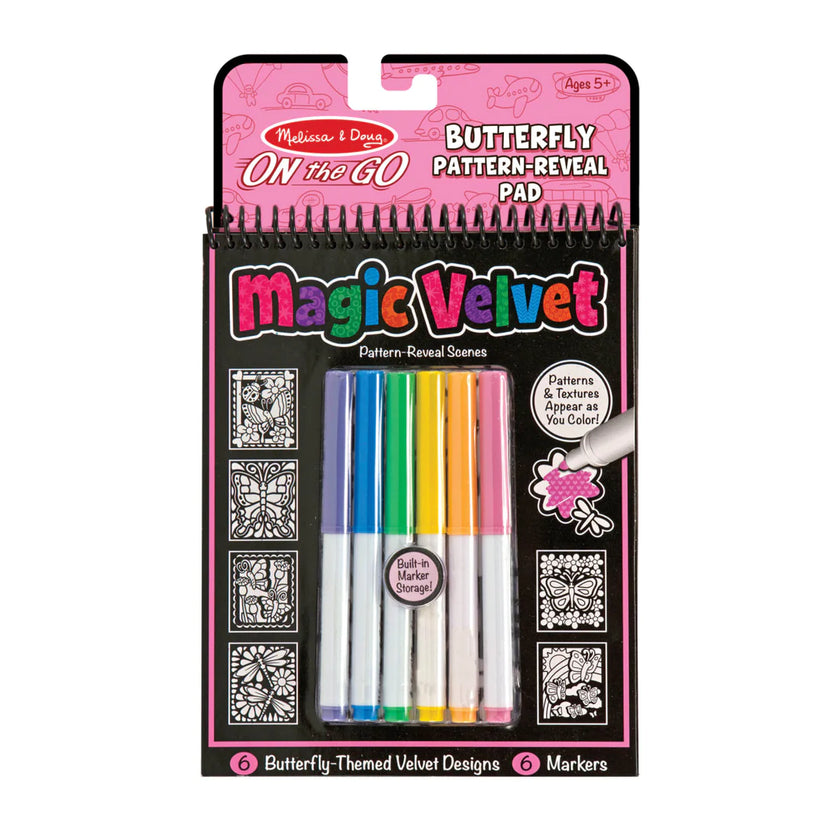 Magic Velvet On The Go Activity Pad - Butterfly