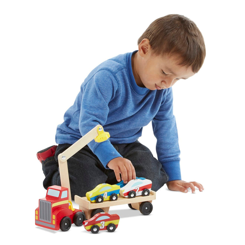 Magnetic Car Loader Toy