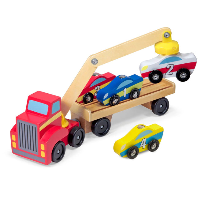 Magnetic Car Loader Toy