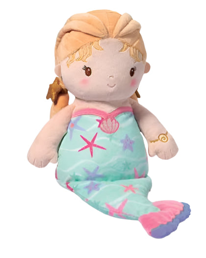 Mermaid Cora Aqua Plush Stuffy Stuffed Doll