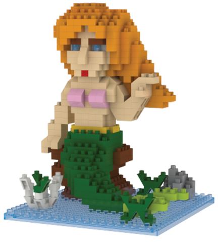 Mermaid Mini Building Blocks