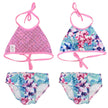 Palm Beach Pink Split Front Mermaid Skirt and Bikini