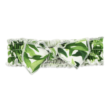 Kelp Organic Terry Smocked Headband