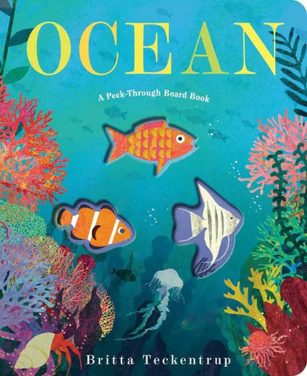 Ocean-Peek Through Board Book