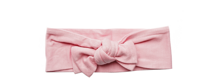 The softest bamboo baby headbands ever! Pair these adorable accessories with onesies, dresses, bloomers, and gowns for the cutest girl outfits. Color/Print: Light Pink Fit: Stretchy Wash: Hand wash / Lay flat to dry Imported