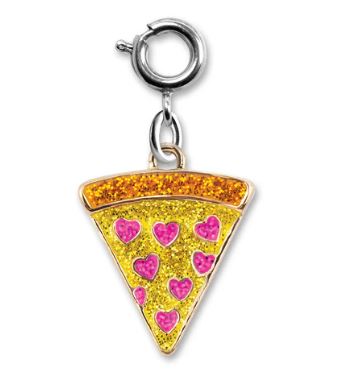 Glitter Pizza Charm
