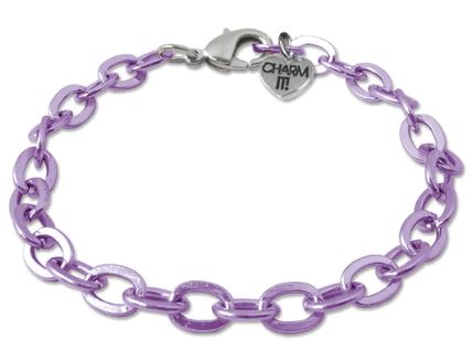 Purple Chain Bracelet