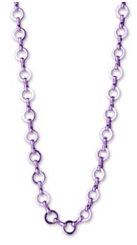 Purple Chain Necklace