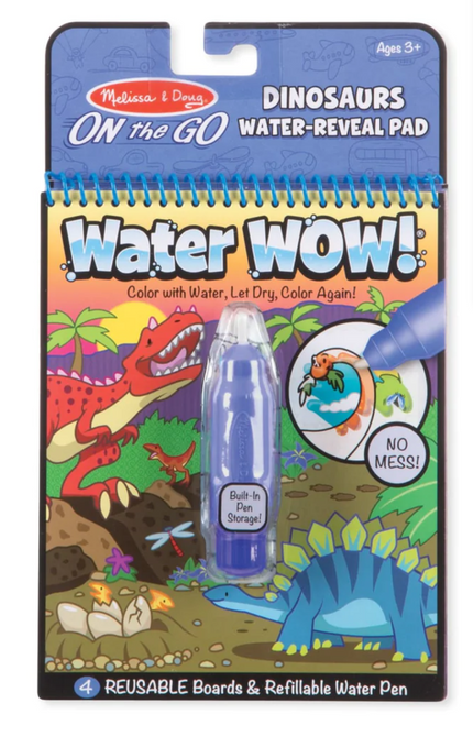 Water Wow! On the Go Travel Activity - Dinosaurs
