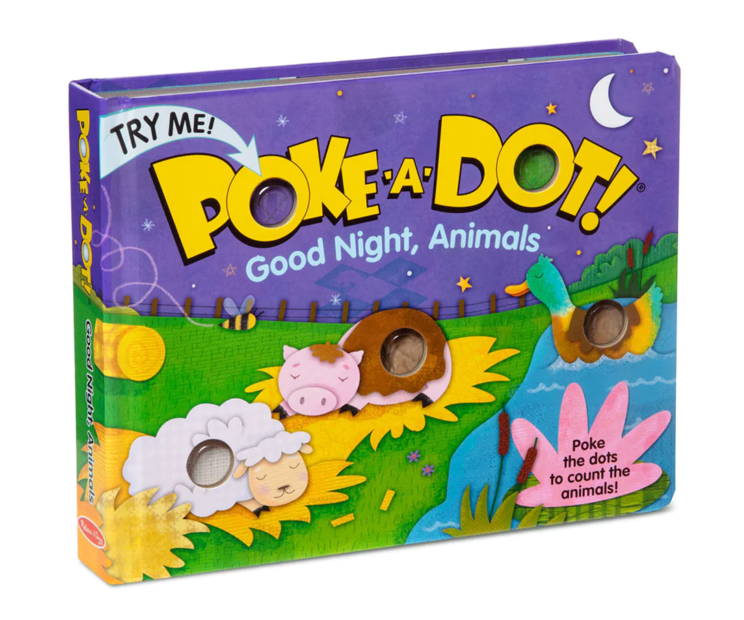 Poke-A-Dot Book: Goodnight, Animals