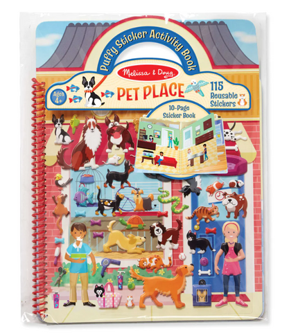 Puffy Sticker Activity- Pet Place