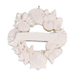Seashell Wreath Personalized Christmas Ornament