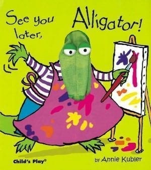 Finger Puppet Board Book- See You Later Alligator