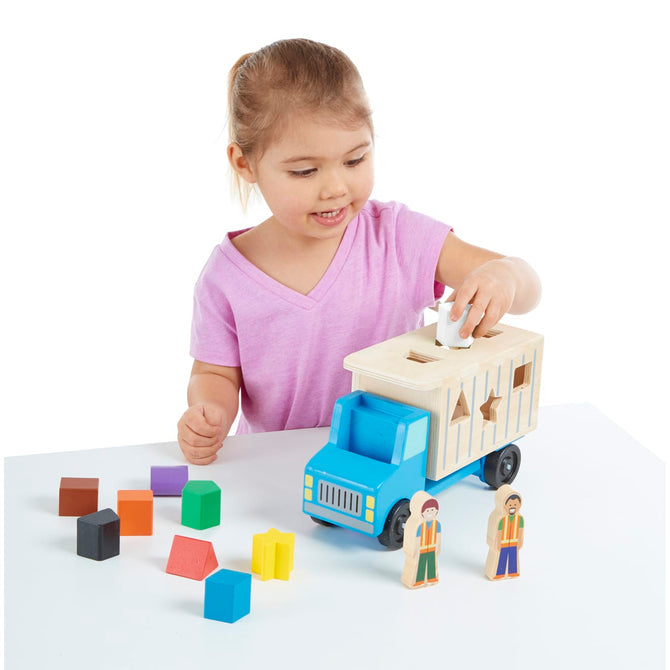 Shape-Sorting Dump Truck Toy