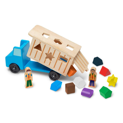 Shape-Sorting Dump Truck Toy