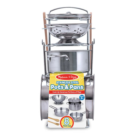 Stainless Steel Toy Pots & Pans