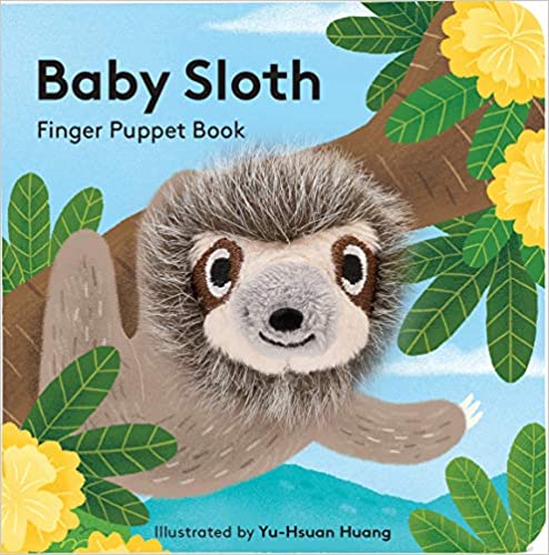 Finger Puppet Board Book- Baby Sloth