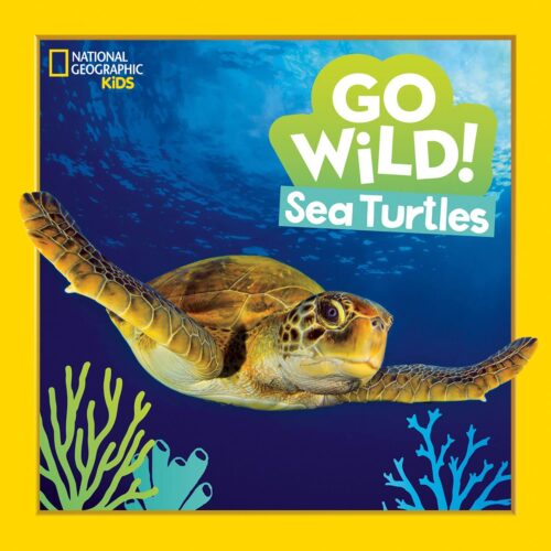 NatGeo Go Wild! Sea Turtles Hardcover Book