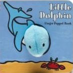 Finger Puppet Board Book- Little Dolphin