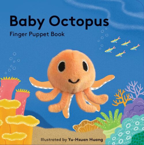 Finger Puppet Board Book- Baby Octopus