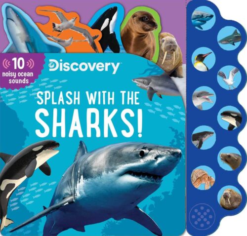 Discovery Shark Splash with Sharks - 10 Noisy Ocean Sounds Board Book