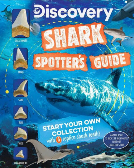 Discovery Shark Spotter's Guide Hardcover Book