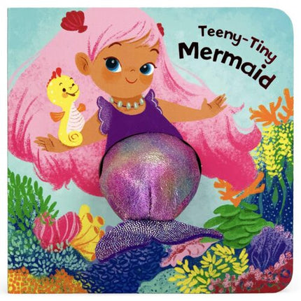 Finger Puppet Board Book- Teeny Tiny Mermaids